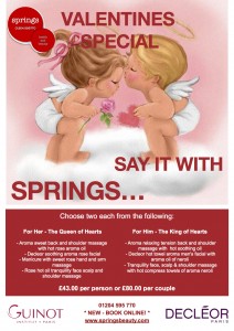 Valentines specials at Springs Beauty